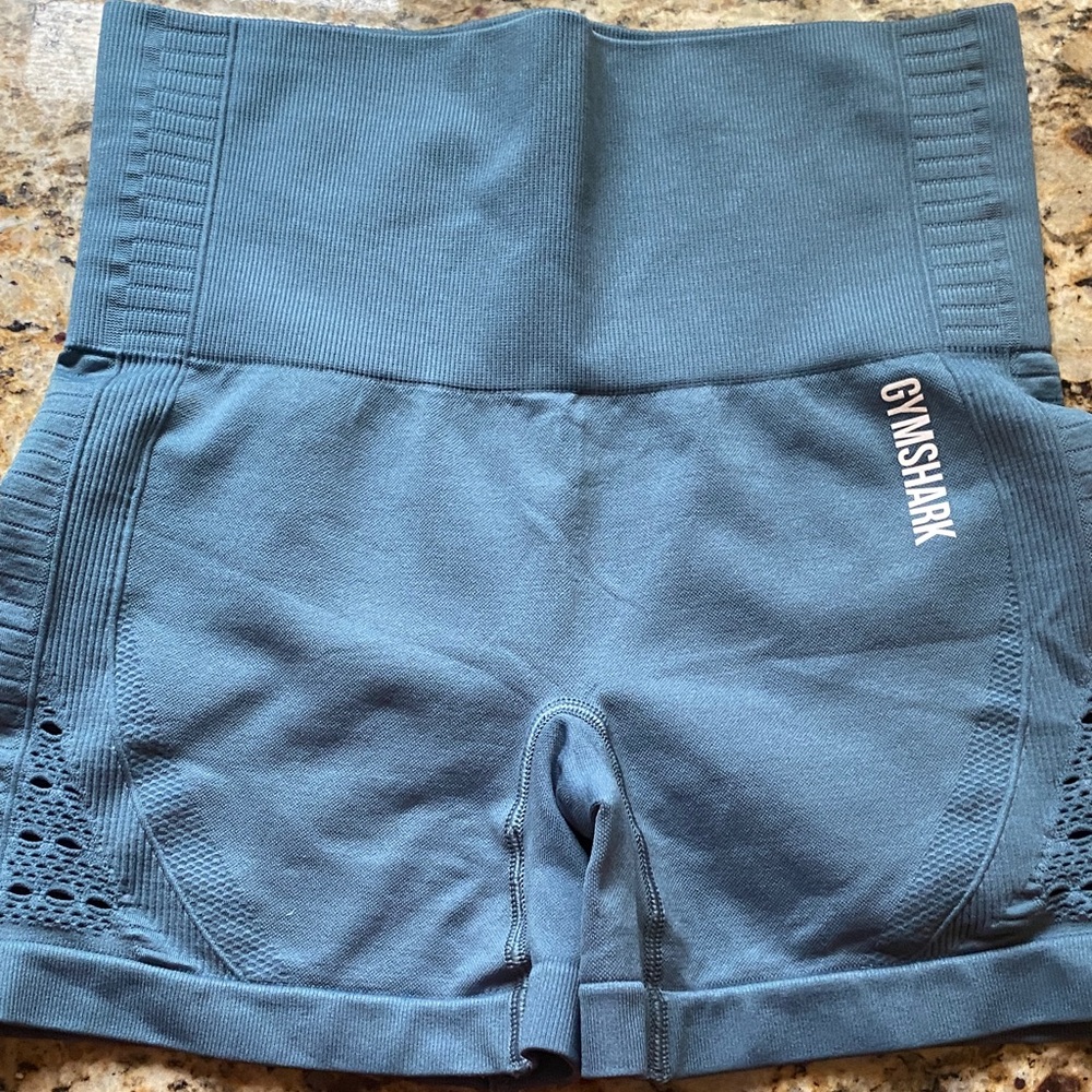 Gymshark Women's Teal Athletic Shorts